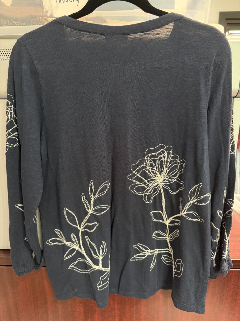 J. Jill Embroidered Knit Blouse | NWT | Size: XS - Picture 2 of 7